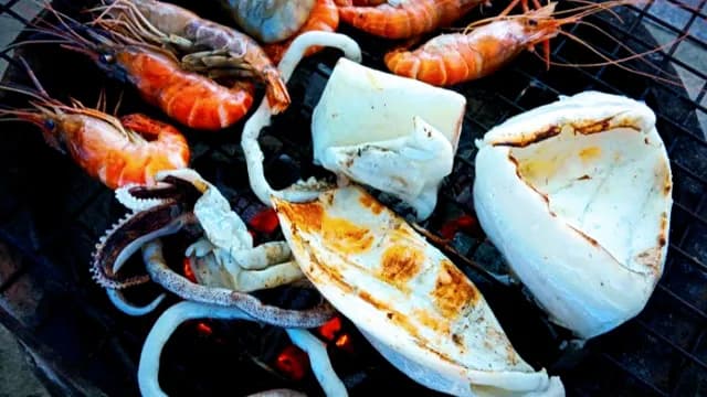 Seafood lock 9 Bangsaen beach