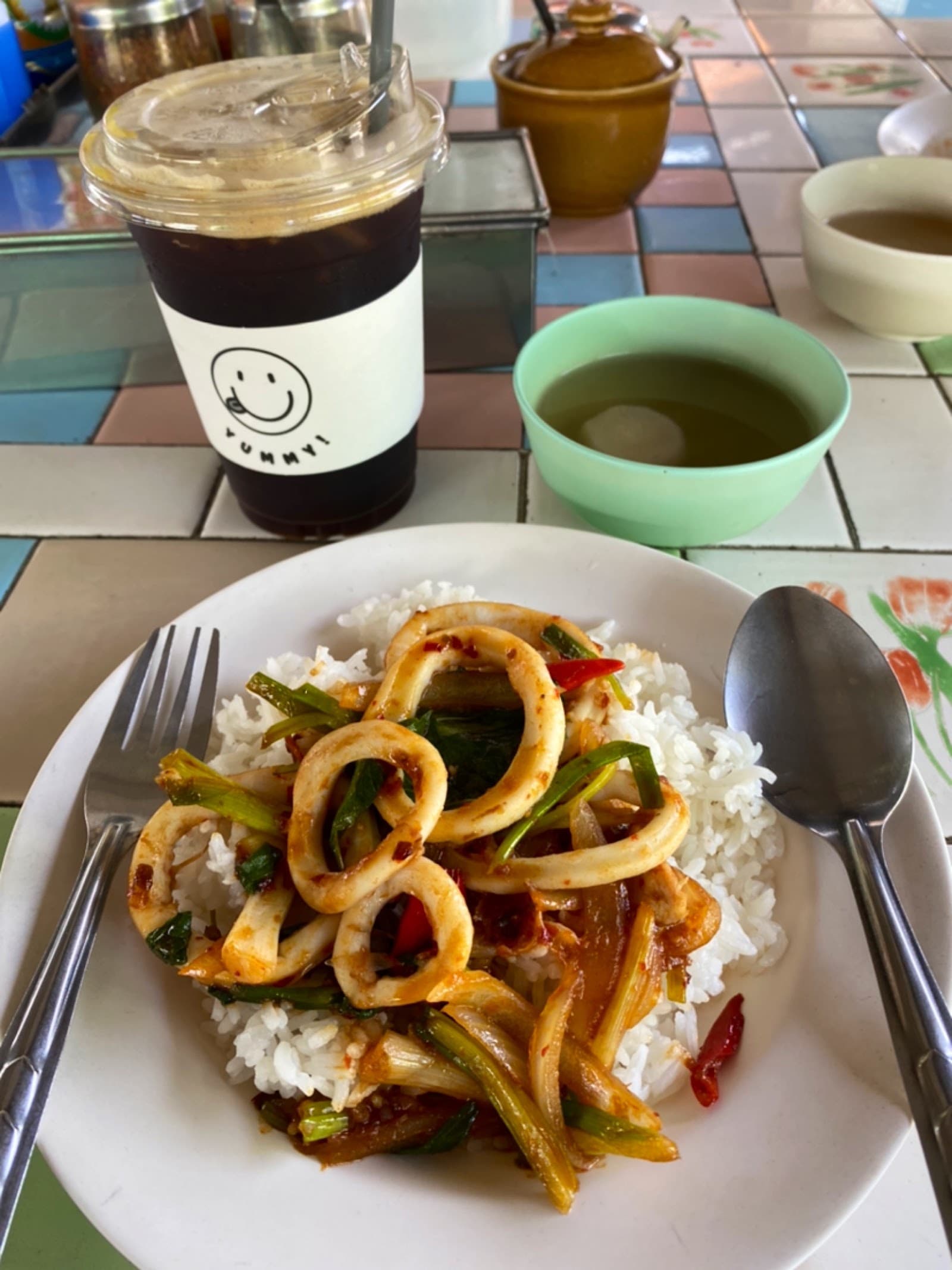 เจ๊มินท์ ต้มเลือดหมู อาหารตามสั่ง