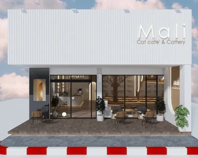 Mali Cat Cafe Bangsaen Chonburi