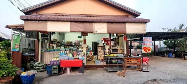 ร้านลุงเนียรขายผัก